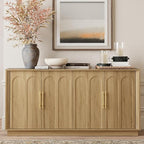 FORTUNETEC Sideboard Buffet Cabinet by FORTUNETEC