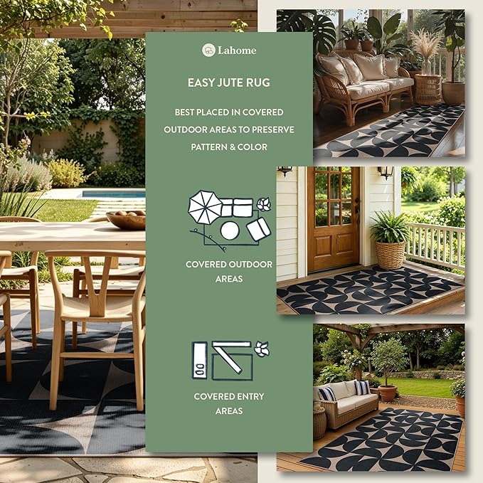 Lahome Semi Circle Front Porch Rug - Image 3