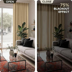 Joydeco White Blackout Curtains 96 Inches Long - Image 7