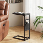 TUTOTAK C Shaped End Table, Side Table - Image 6
