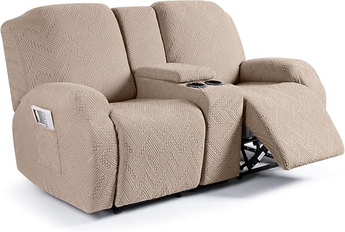 Ruaozz Stretch Loveseat Recliner Covers by RuaozzFurnitureCovers