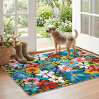 Floral Outdoor Rug by Othilic