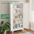 71" Tall Pantry Storage Cabinets - Image 6
