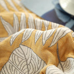 Boho Throw Blanket for Bed 100% Cotton Ultra Soft Rustic Quilt Fall Blanket - Image 7