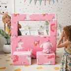 MeMoreCool Modular Kids Couch, Glow Play Toddler Couch - Image 2