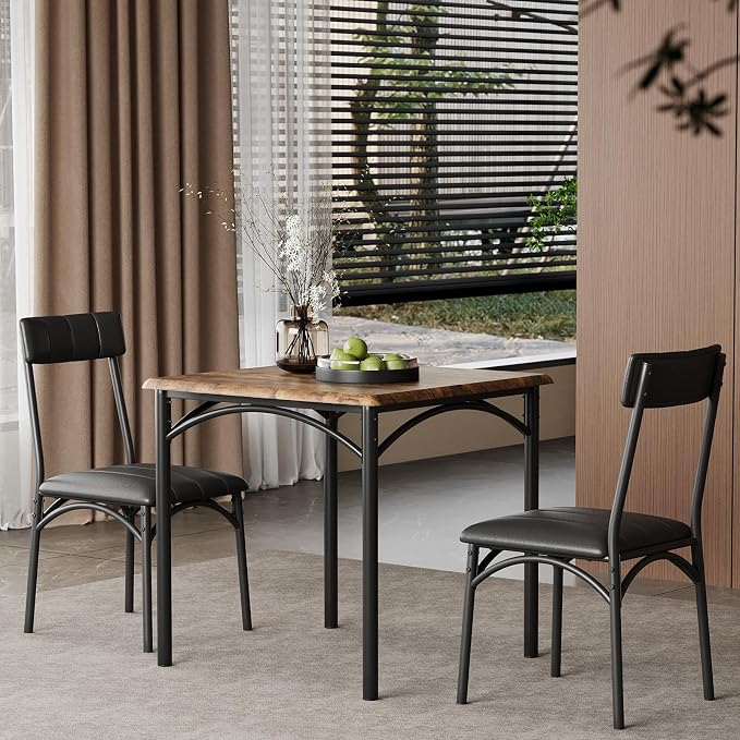 GAOMON 3-Piece Dining Table Set - Image 4