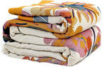 LUTBM King Throw Blanket for Bed 100% Cotton Boho Soft Rustic Quilt Butterfly by LUTBMFindYourFreeSpiritatHome
