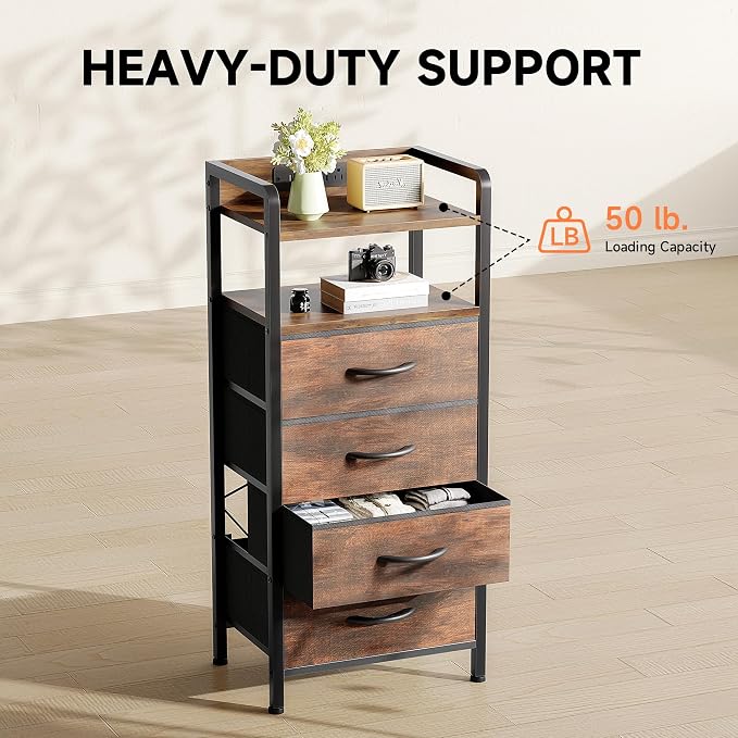 Lazzanto Night Stand Bedside Table Bedroom - Image 7