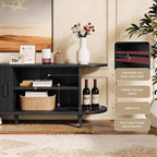 80" Mid Century Modern TV Stand - Image 6