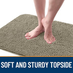 OLANLY Dog Door Mat for Muddy Paws 40x32, Super Absorbent Chenille Mud Mat | - Image 4