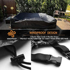 Patio Furniture Set Cover Outdoor Sectional Sofa Set Covers Outdoor Table and - Image 2