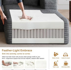AUGOP 96" Sectional Couches for Living Room Modern Modular Sofa - Image 4