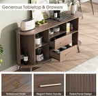 JOINICE 63" Fluted Storage Cabinet - Image 3