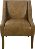 HomePop Modern Swoop Arm Accent Chair - Image 3