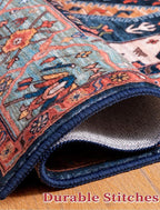 SERISSA 2'6"x18' Washable Non Slip Boho Runner Rug - Image 7