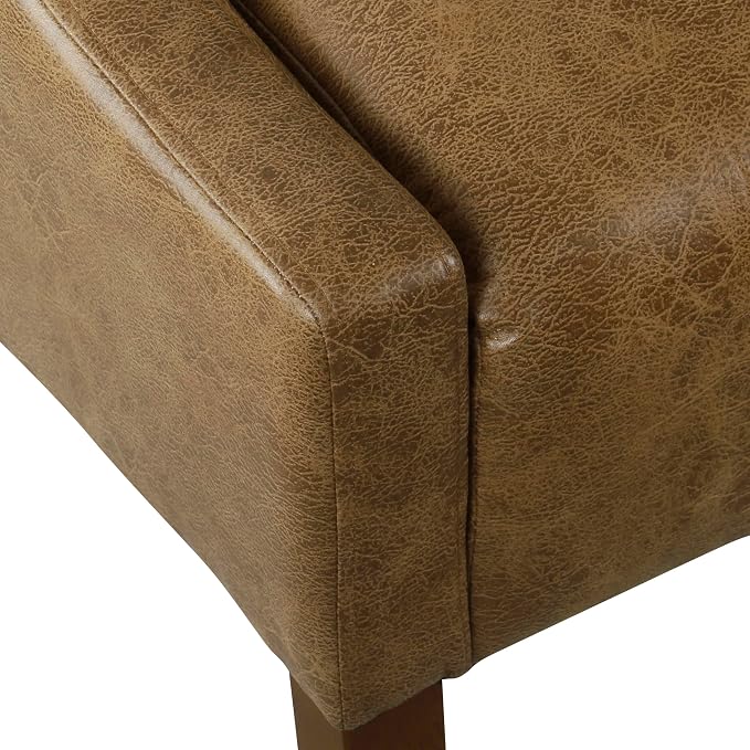 HomePop Modern Swoop Arm Accent Chair - Image 7