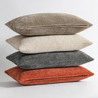 MIULEE Fall Decorative Lumbar Throw Pillow Covers 12x20 Burnt Orange 2 Pack | - Image 5