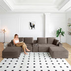 125" Oversized Sectional Couches - Image 7