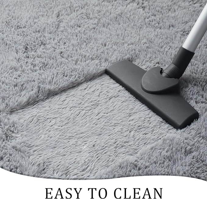 Chicrug Soft Runner Rugs for Bedroom Living Room Plush Fluffy Rug 2x7 | Shag - Image 7