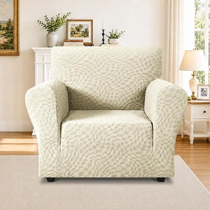 ZNSAYOTX 1 Piece Stretch Chair Cover - Image 2