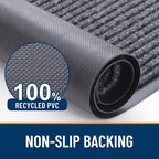 OLANLY Front Door Mat 29.5x17, Waterproof Heavy-Duty Indoor Outdoor Doormat | - Image 3
