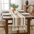 FEXIA Boho Table Runner for Hoilday Spring Home Decor - Image 3