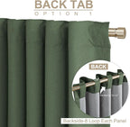 Linen Textured Total Blackout Curtains - Image 3