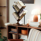 5 Tier Tree Bookshelf Floating Book Shelves - Image 8