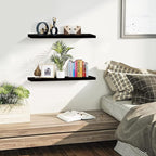 SAUMONIERES 24 Inch Floating Wall Shelves - Image 6