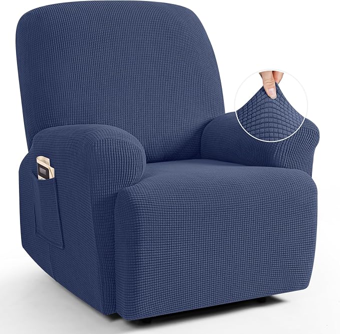 TAOCOCO Recliner Cover 4-Pieces, Recliner Stretch Sofa Slipcover, Recliner by TAOCOCO
