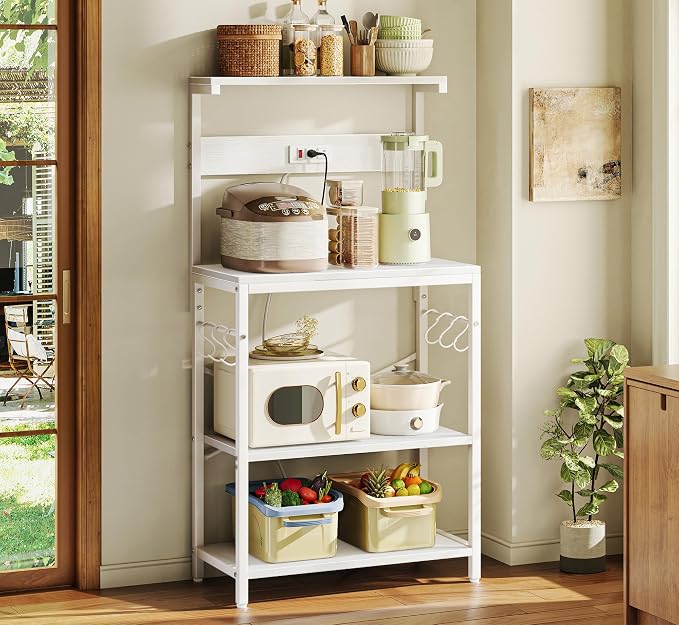 SUPERJARE Kitchen Bakers Rack - Image 6