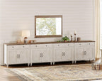 WAMPAT Large TV Stand for 100 inch TV - Image 8