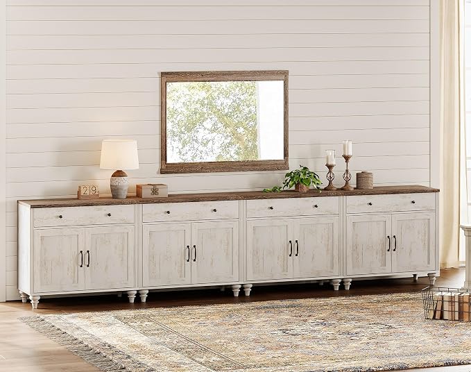 WAMPAT Large TV Stand for 100 inch TV - Image 8