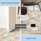 GarveeHome Small Beige Entryway Rug, 2x3 Washable Front Door Rug Indoor - Image 5
