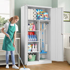 Wide & Deep Metal Storage Cabinet - Image 2
