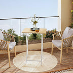 HOOBRO Folding TV Tray Tables, Industrial Snack Tables - Image 6
