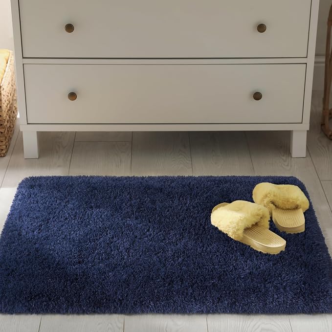 Chicrug Soft Runner Rug for Bedroom Living Room Plush Fluffy Rug 2x4 | Shag - Image 3