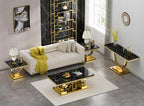 Henf 47" Marble Coffee Table - Image 8