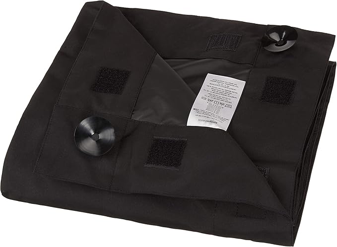 Amazon Basics Portable Energy Saving Noise Reducing Blackout Curtain Shade - Image 3