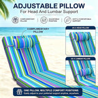 Chaise Lounge Cushion for Outdoor Furniture, Waterproof, Fade-Resistant and - Image 5
