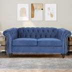 QHITTY 2 Piece Living Room Set, Sectional Chesterfield Sofa Chair Contemporary - Image 9