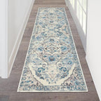 HEBE Hallway Runner Rug 2'x6', Washable Non Slip Kitchen Rug Runner | Soft Boho by HEBE