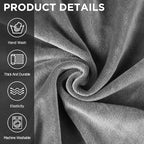 Peryiter 3 Pcs Couch and Loveseat Covers Set Sofa Cover - Image 3