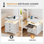 WOOVIVS Side Table with Gun Drawer - Image 8