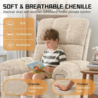 Korser Recliner Chair, Small Rocker Recliner Chair - Image 7
