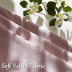 GIGIZAZA Sweet Lilac Velvet Throw Pillow Covers 24x24 Pack of 2 | Decorative - Image 5