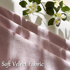 GIGIZAZA Sweet Lilac Velvet Throw Pillow Covers 12x20 Pack of 2 | Decorative - Image 5