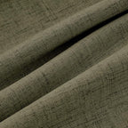 MIULEE 100% Blackout Linen Curtains 42 x 90 Inch Light Olive Green 2 Panels | - Image 9