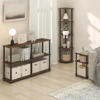 Furinno Turn-N-Tube Side Table, 3-Tier End Table - Image 4