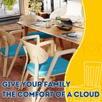 AAAAAcessories D-Shaped Chair Cushions, Machine-Washable Cover - Image 6